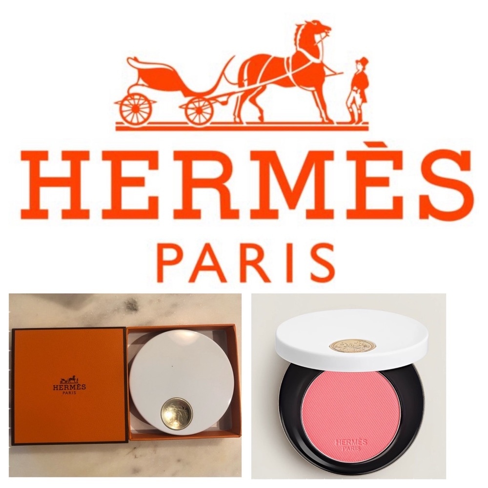 Hermès Blush Rose , Silky Blush powder. Refillable. Brand New never used